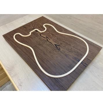 Венге заготовка корпуса Тангент ААА 47х389х565 мм (Массив) Венге заготовка корпуса Тангент ААА 47х389х565 мм (Массив)-9