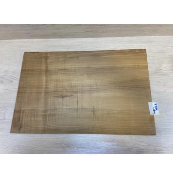 Клён Белый Печёный 180гр заготовка на топ Радиал А 4.5х358х550 мм (цельный) Уценка-трещина-0