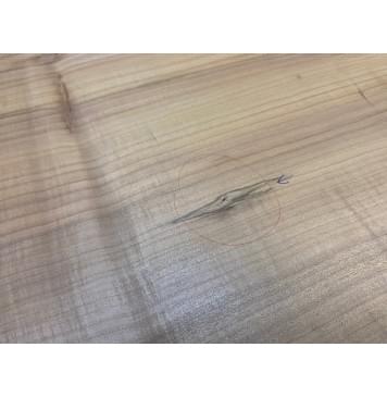 Клён Белый Печёный 180гр заготовка на топ Радиал А 4.5х358х550 мм (цельный) Уценка-трещина-5