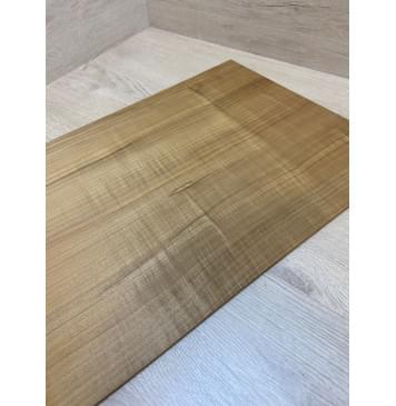 Клён Белый Печёный 180гр заготовка на топ Радиал А 4.5х358х550 мм (цельный) Уценка-трещина-9