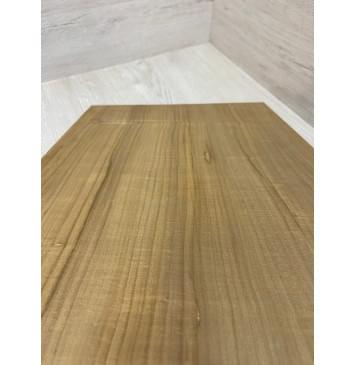 Клён Белый Печёный 180гр заготовка на топ Радиал А 4.5х358х550 мм (цельный) Уценка-трещина-3