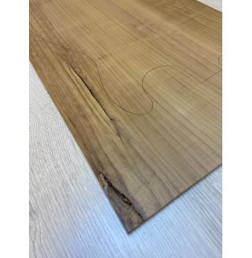 Клён Белый Печёный 180гр заготовка на топ Радиал А 7х367-347х525 мм (цельный) Уценка-трещина-4