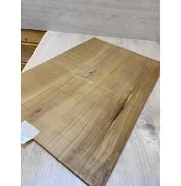 Клён Белый Печёный 180гр заготовка на топ Радиал А 7х367-347х525 мм (цельный) Уценка-трещина-6