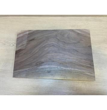 Орех Американский Заболонь заготовка на топ для Тревел гитары Смешанный АА 24х305-298х450-430 мм (цельный)-3