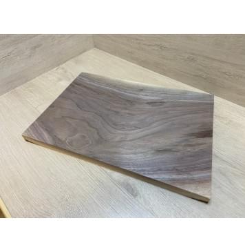 Орех Американский Заболонь заготовка на топ для Тревел гитары Смешанный АА 24х305-298х450-430 мм (цельный)-7