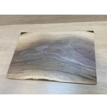 Орех Американский Заболонь заготовка на топ для Тревел гитары Смешанный АА 24х305-298х450-430 мм (цельный)-8