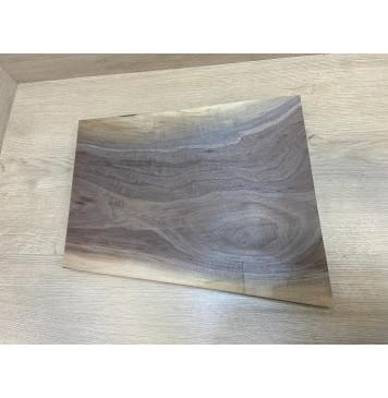 Орех Американский Заболонь заготовка корпуса для Тревел гитары Тангент АА 30х348-278х405 мм (Массив)-1