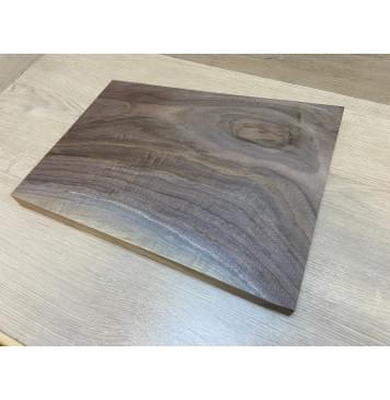 Орех Американский Заболонь заготовка корпуса для Тревел гитары Тангент АА 30х348-278х405 мм (Массив)-8