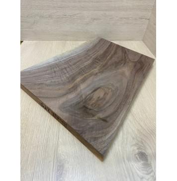 Орех Американский Заболонь заготовка корпуса для Тревел гитары Тангент АА 30х348-278х405 мм (Массив)-5