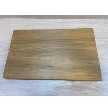 Осина Печёная 180гр заготовка корпуса для Тревел гитары Тангент ААА 44.5х267-257х425 мм (Массив)-0