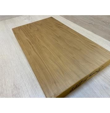 Осина Печёная 180гр заготовка корпуса для Тревел гитары Тангент ААА 44.5х267-257х425 мм (Массив)-5