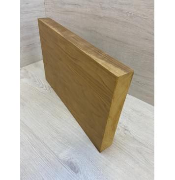 Осина Печёная 180гр заготовка корпуса для Тревел гитары Тангент ААА 44.5х267-257х425 мм (Массив)-7