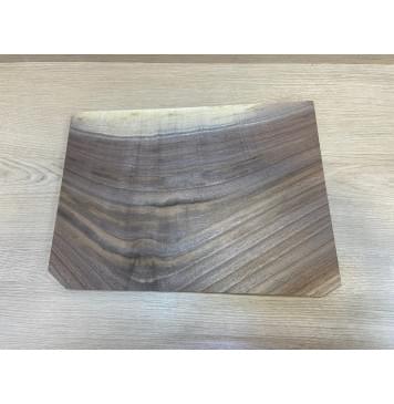 Орех Американский Заболонь заготовка на топ для Тревел гитары Смешанный ААА 18х296-276х385 мм (цельный)-8