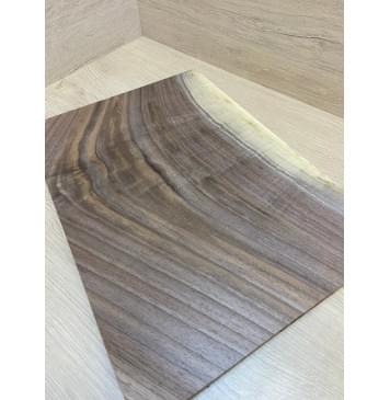 Орех Американский Заболонь заготовка на топ для Тревел гитары Смешанный ААА 18х296-276х385 мм (цельный)-3