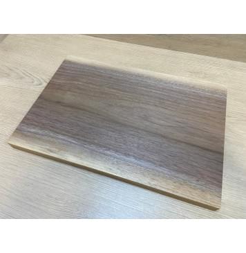 Орех Американский заготовка на топ для Тревел гитары Тангент АА 27х277х410 мм (цельный)-5