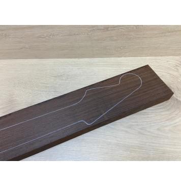 Венге заготовка грифа для электрогитары Радиал ААА 27х98х725 мм-8