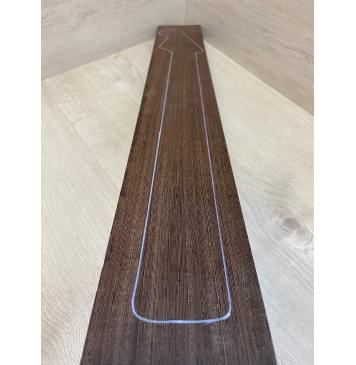 Венге заготовка грифа для электрогитары Радиал ААА 27х98х725 мм-3