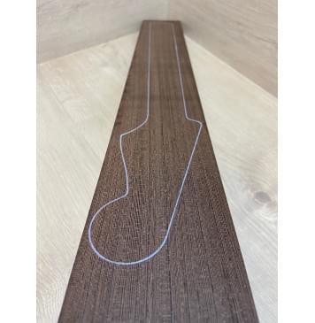 Венге заготовка грифа для электрогитары Радиал ААА 27х98х725 мм-9