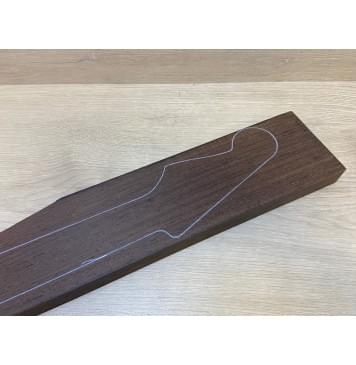 Венге заготовка грифа для электрогитары Радиал АА 28х98х725 мм-8