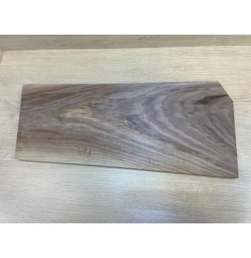 Орех Американский заготовка на топ Тангент ААА 28х265-234х620-590 мм (1шт под распил)-0