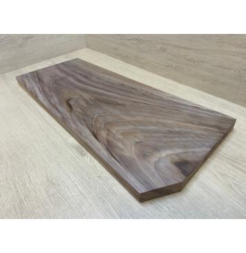 Орех Американский заготовка на топ Тангент ААА 28х265-234х620-590 мм (1шт под распил)-3