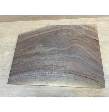 Орех Американский заготовка на топ Смешанный ААА 22х370-327х485 мм - (цельный) АКЦИЯ-0