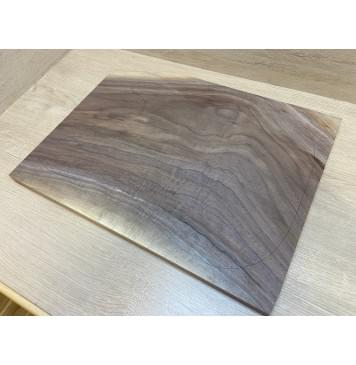 Орех Американский заготовка на топ Смешанный ААА 22х370-327х485 мм - (цельный) АКЦИЯ-1