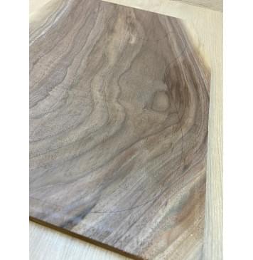 Орех Американский заготовка на топ Смешанный ААА 22х370-327х485 мм - (цельный) АКЦИЯ-3