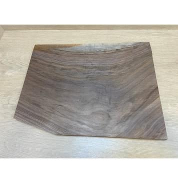 Орех Американский заготовка на топ Смешанный ААА 22х370-327х485 мм - (цельный) АКЦИЯ-6