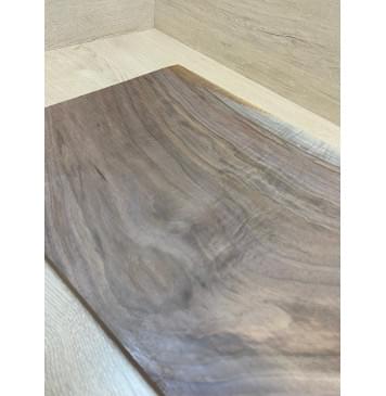 Орех Американский заготовка на топ Смешанный ААА 22х370-327х485 мм - (цельный) АКЦИЯ-2