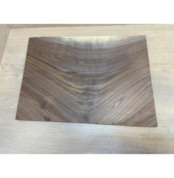 Орех Американский Заболонь заготовка на топ Смешанный А 17х359х490 мм - (цельный) АКЦИЯ-0