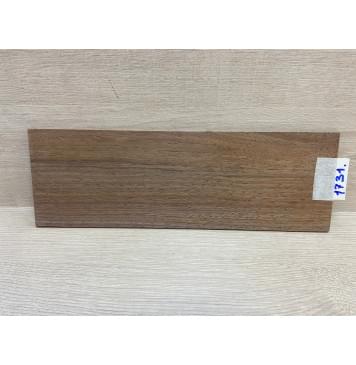 Орех Американский заготовка накладки на головку грифа Радиал АА 4х113х340 мм-0