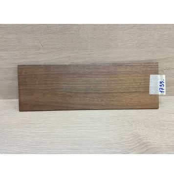 Орех Американский заготовка накладки на головку грифа Радиал АА 4х113х340 мм-0