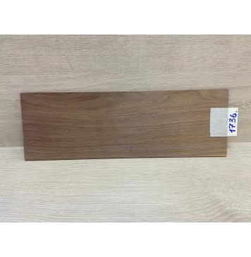 Орех Американский заготовка накладки на головку грифа Смешанный ААА 3х113х340 мм-5