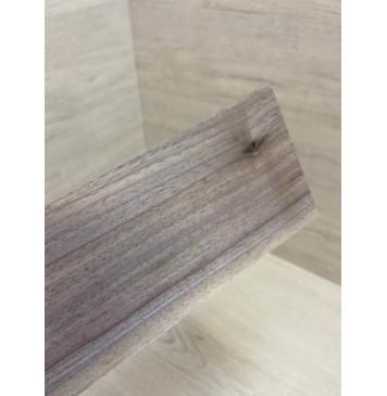 Орех Американский Заболонь заготовка накладки на головку грифа Радиал АА 5.3х95х225 мм-2