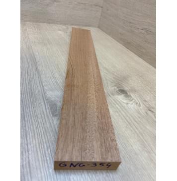 Махагон Кая, заготовки грифа для безголовой гитары, Смешанный ААА, 23х83х590 мм-5