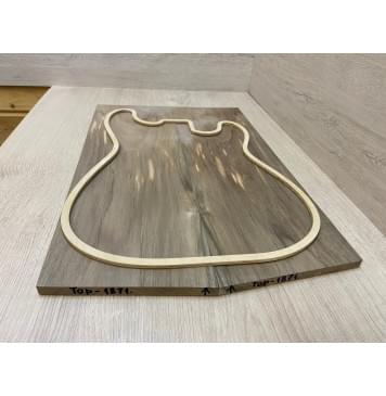 Орех Грецкий заготовка на топ Тангент АА 12х175х535-515мм - 2 шт. (книжкой)-2