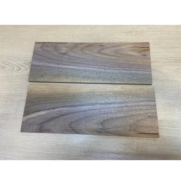 Орех Американский заготовка на топ для Тревел гитары Смешанный А 9х152х400 мм - 2 шт. (книжкой)-7