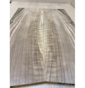 Орех Грецкий Волнистый заготовка на топ Смешанный АА 13х172х505-490 мм - 2 шт. (книжкой)-3