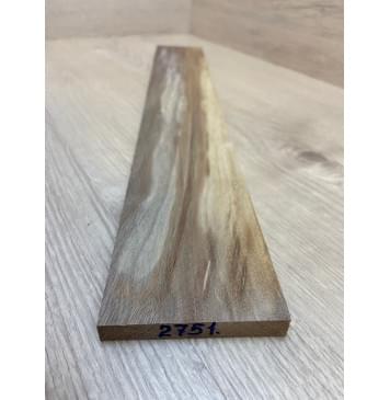 Орех Американский Заболонь заготовка накладки для электрогитары Смешанный АА 10х79х535 мм-1