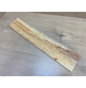 Клён Американский заготовка накладки для электрогитары Смешанный ААА 8х110х550 мм-0