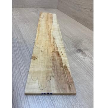 Клён Американский заготовка накладки для электрогитары Смешанный ААА 8х110х550 мм-2