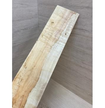 Клён Американский заготовка накладки для электрогитары Смешанный ААА 8х110х550 мм-3