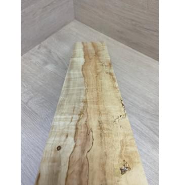 Клён Американский заготовка накладки для электрогитары Смешанный ААА 8х110х550 мм-5