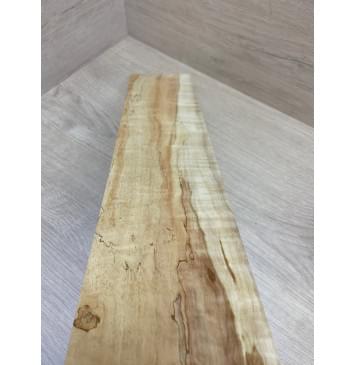 Клён Американский заготовка накладки для электрогитары Смешанный ААА 8х110х550 мм-9