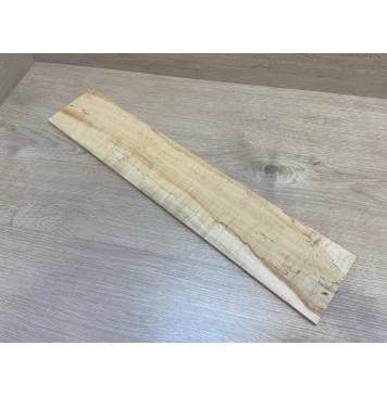 Клён Американский заготовка накладки для электрогитары Смешанный ААА 9(8)х110х550 мм-0