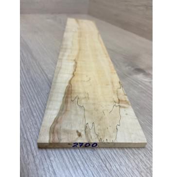 Клён Американский заготовка накладки для электрогитары Смешанный ААА 9(8)х110х550 мм-1