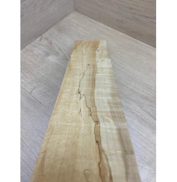 Клён Американский заготовка накладки для электрогитары Смешанный ААА 9(8)х110х550 мм-7