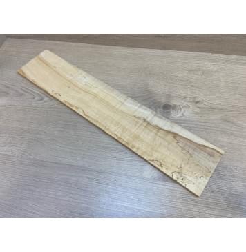 Клён Американский заготовка накладки для электрогитары Смешанный ААА 10х110х555 мм-0