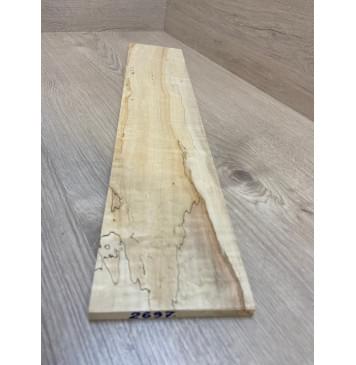 Клён Американский заготовка накладки для электрогитары Смешанный ААА 10х110х555 мм-2